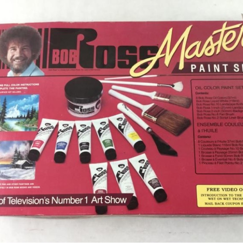 Vintage Bob Ross Master Paint Set - New Unopened Collector’s Set